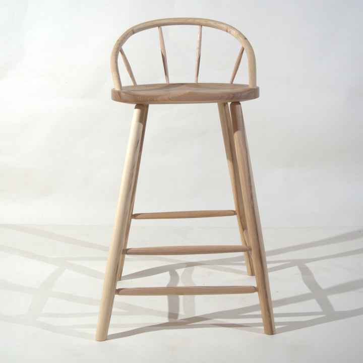 WERKHOCKER - Windsor-Stuhl - mit Lehne | Hartholzdesign