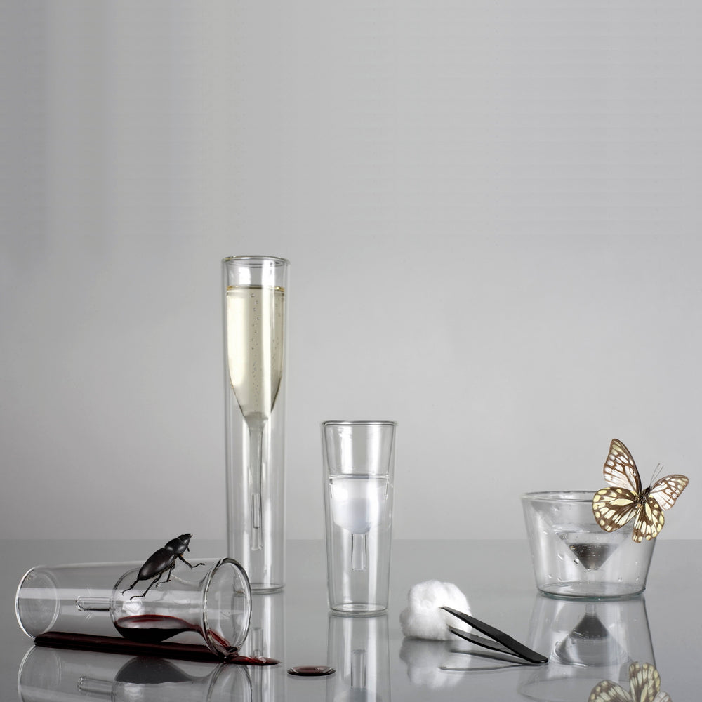 INSIDEOUT Collection | CHAMPAGNER GLAS-SET | byAMT Alissia Melka-Teichroew | Charles & Marie