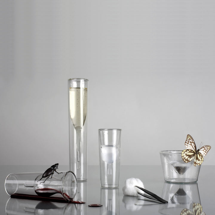INSIDEOUT Collection | CHAMPAGNER GLAS-SET | byAMT Alissia Melka-Teichroew | Charles & Marie
