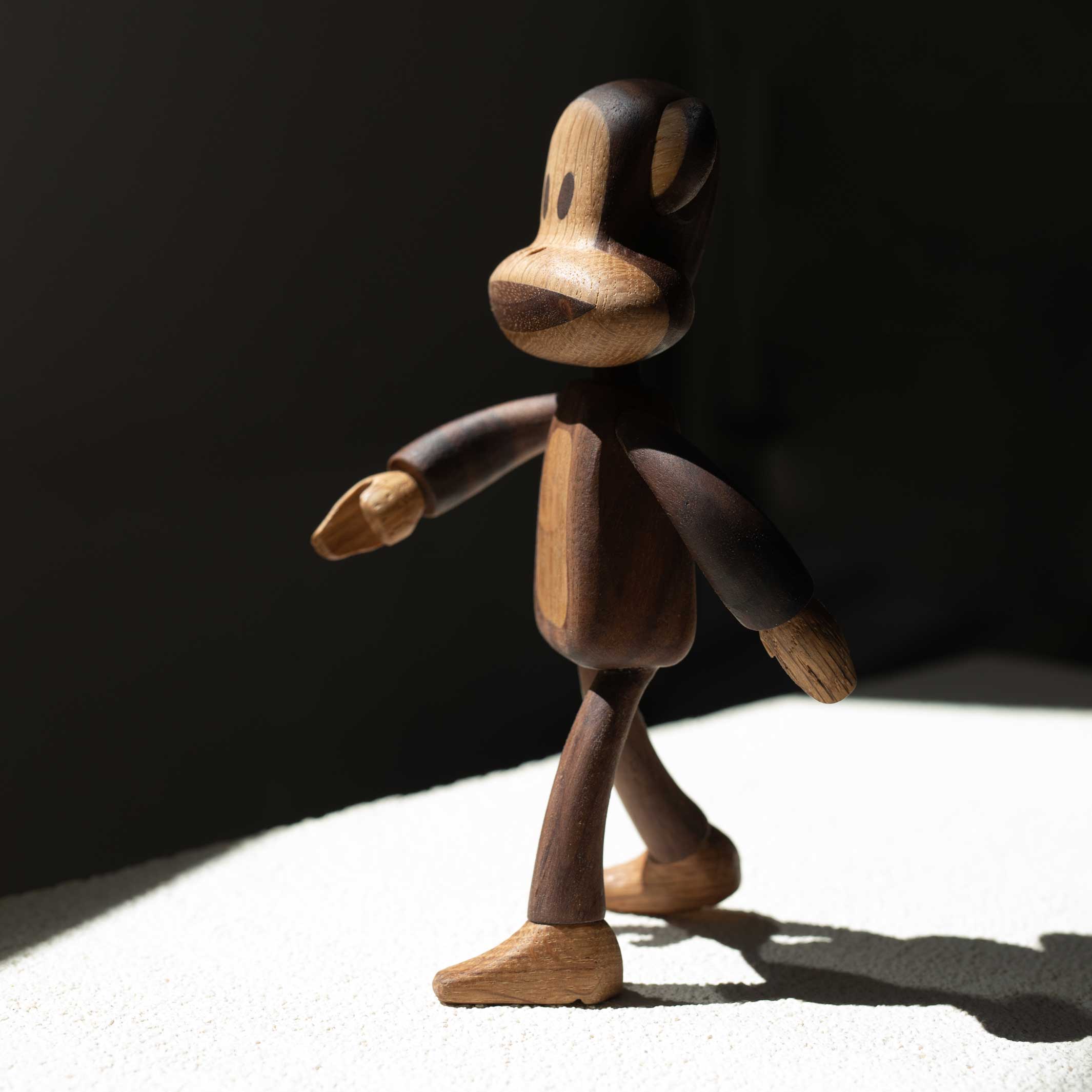 Wooden Figure Julius – Walnut/Oak | boyhood × Paul Frank · Jakob