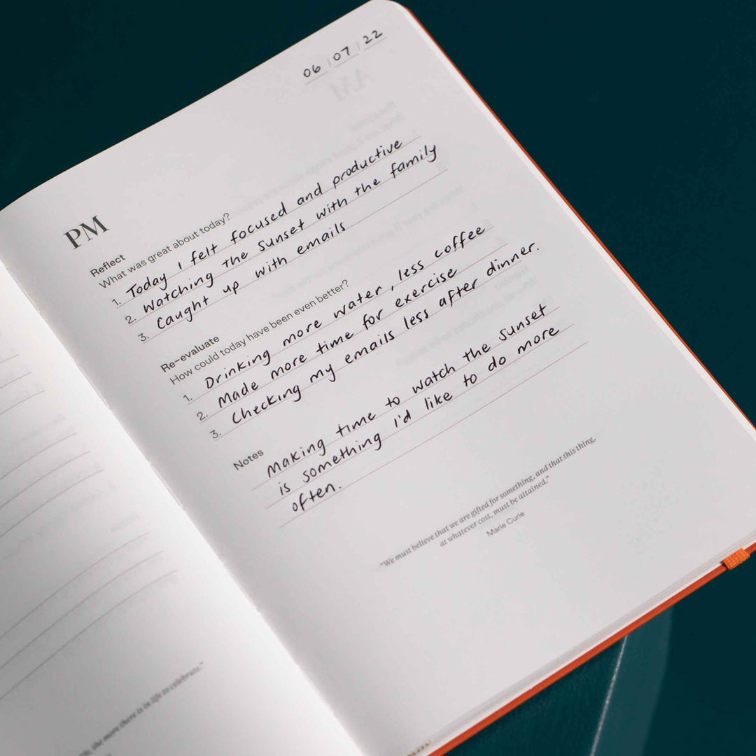 PRAXIS METHOD™️ | 3 english JOURNALS | Mindfulness, Gratítude & Habits | Karst Stone Paper