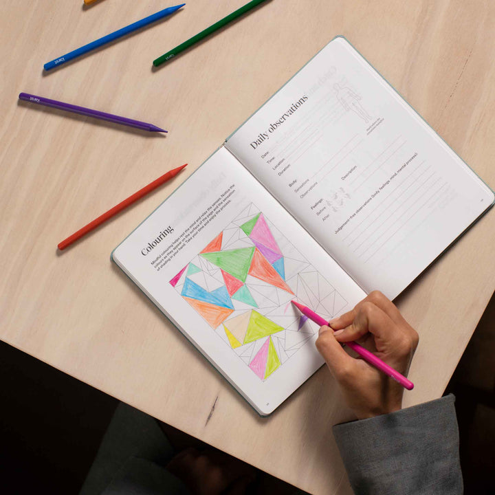 PRAXIS METHOD™️ | 3 english JOURNALS | Mindfulness, Gratítude & Habits | Karst Stone Paper