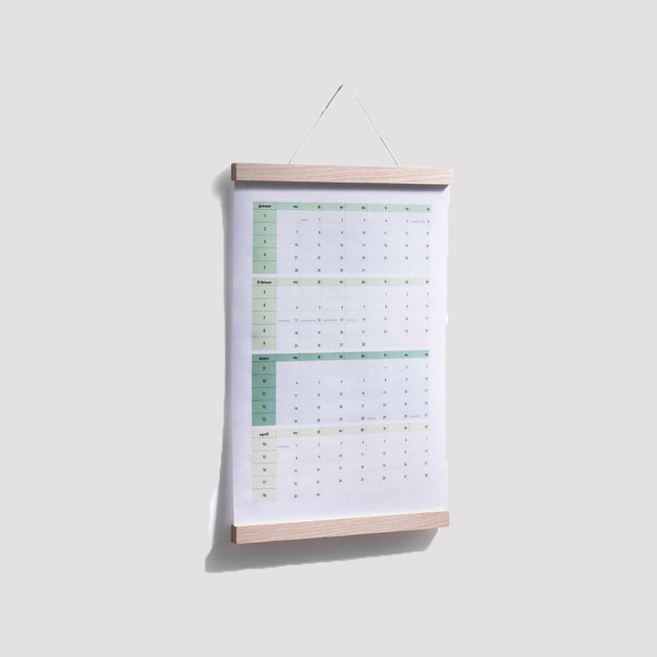 MAGNETISCH - Posterleiste aus Holz | side by side