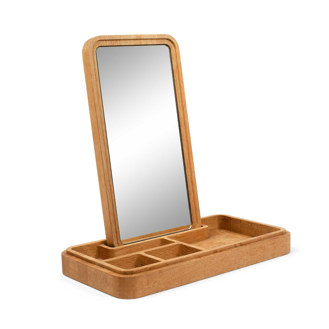 MIRROR BOX | Wooden JEWELRY & STORAGE BOX | Grounded Craftwork | Spring Copenhagen