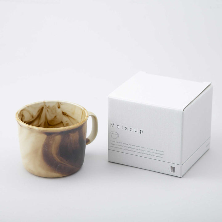 MOISCUP LATTE - Emaille-farbiger Kaffee-Becher aus Porzellan - Yasumasa Imaizumi | 100percent