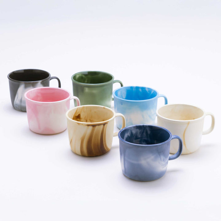 MOISCUP LATTE - Emaille-farbiger Kaffee-Becher aus Porzellan - Yasumasa Imaizumi | 100percent