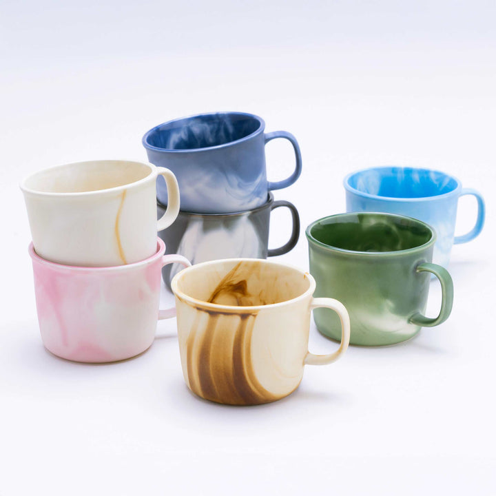 MOISCUP LATTE - Emaille-farbiger Kaffee-Becher aus Porzellan - Yasumasa Imaizumi | 100percent