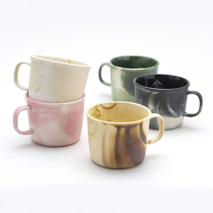 MOISCUP LATTE - Emaille-farbiger Kaffee-Becher aus Porzellan - Yasumasa Imaizumi | 100percent
