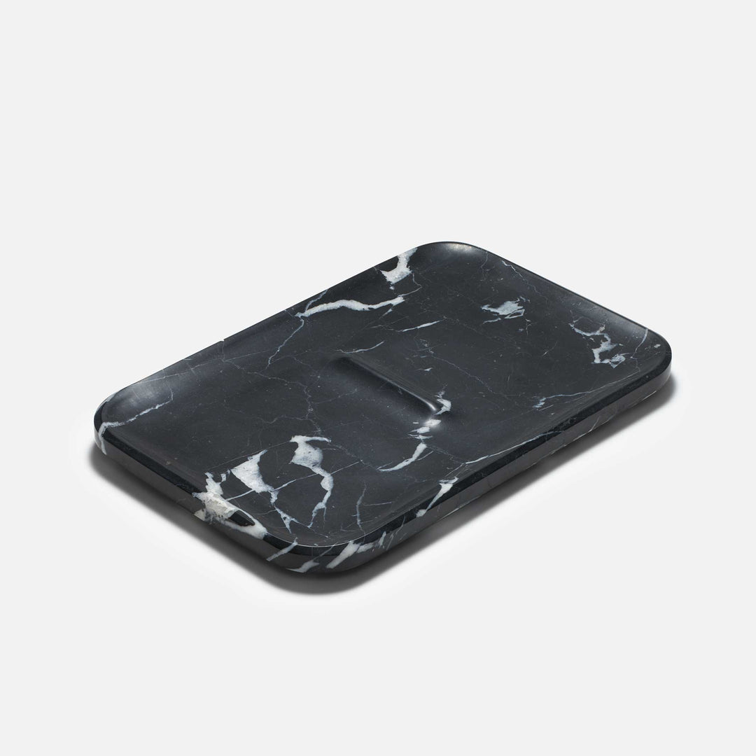 NOCTURN CATCH MARBLE - Black Marquina Catch-All | Craighill