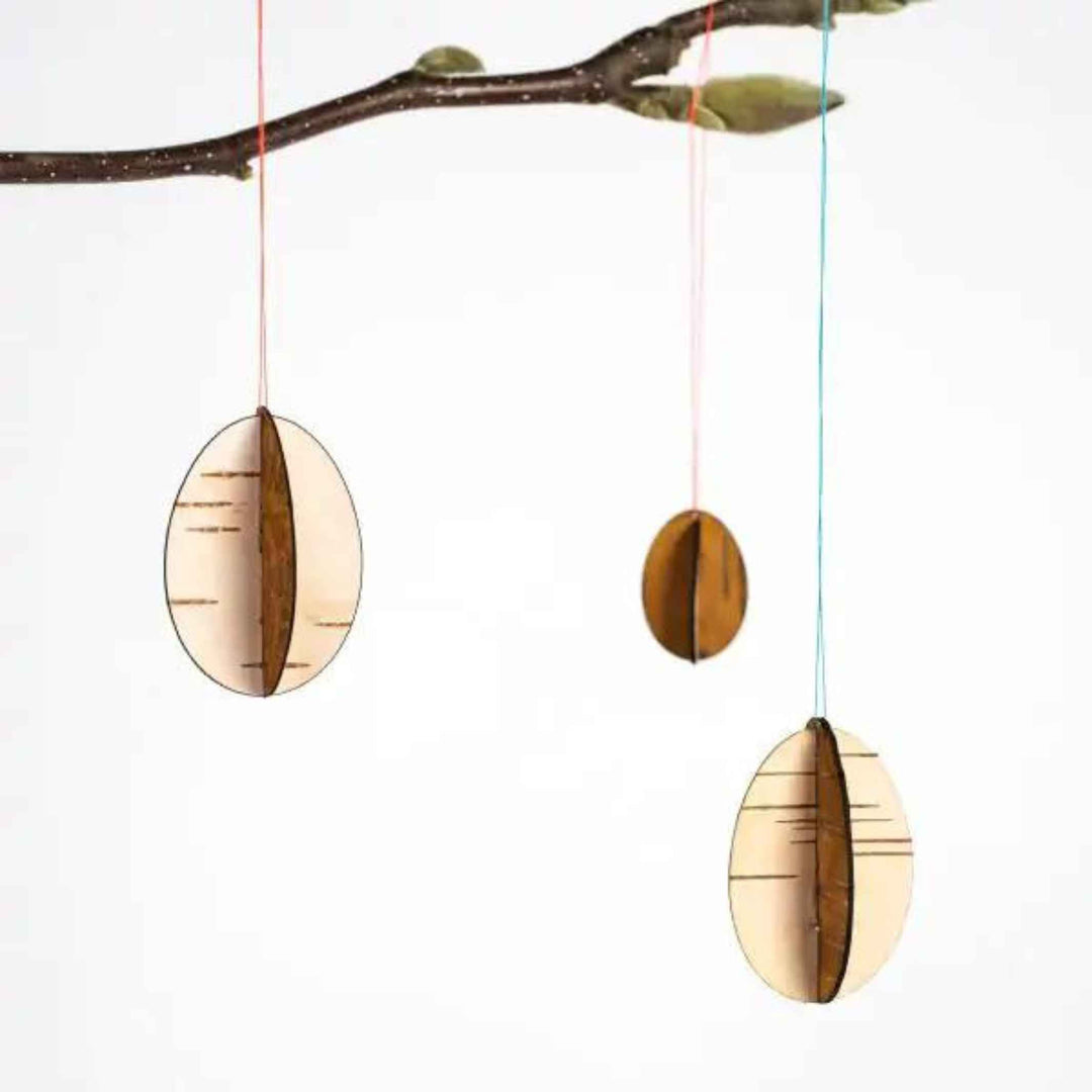 Osterschmuck - BIRKENRINDE - 4er-Set | Moya
