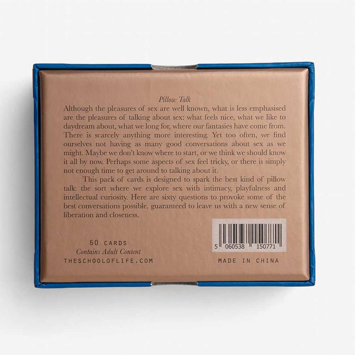 PILLOW TALK | CARD SET | English Edition | The School of Life