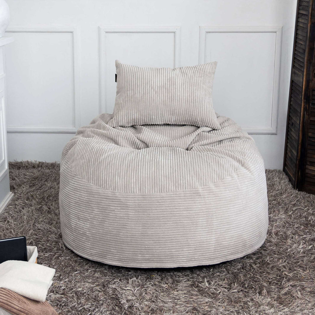 OM 110 WAVES - beanbag with corduroy pattern | Slowdown