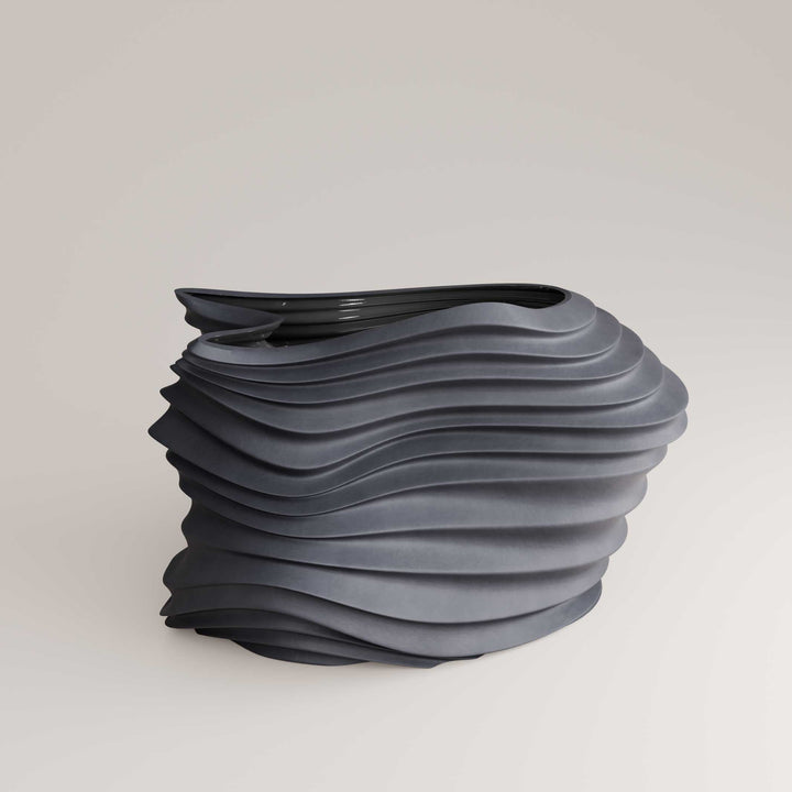 Voo G - Porzellan BLUMENVASE - H=28 cm | Holaria
