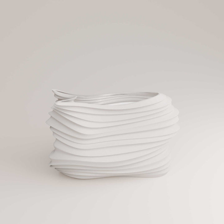 Voo G - Porzellan BLUMENVASE - H=28 cm | Holaria