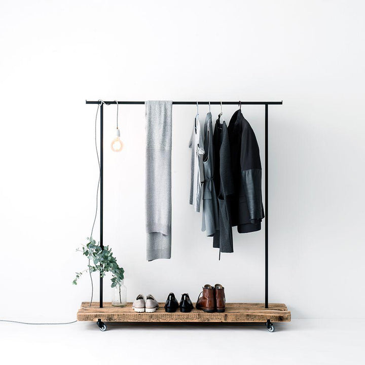 Clothes rack 'old wood'