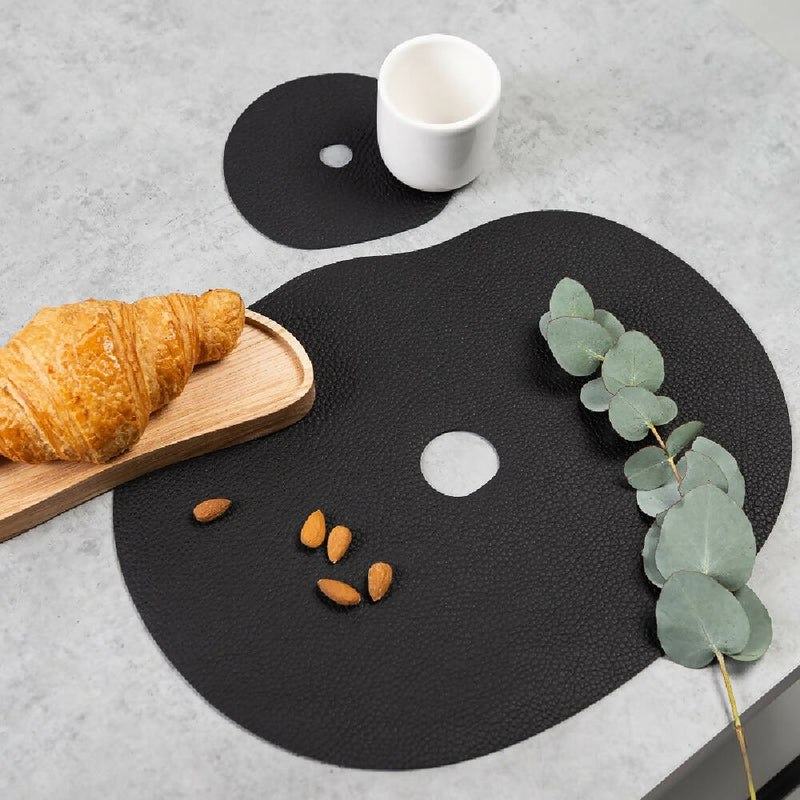 Tischset aus Leder &
