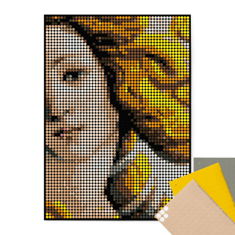 Pixelart - Klebeposter &