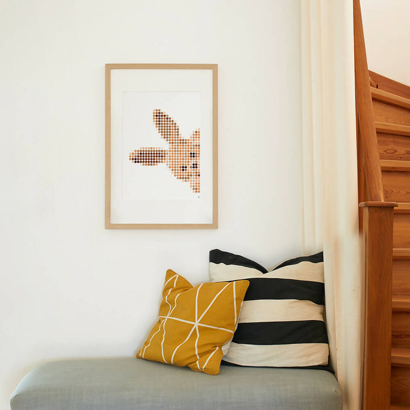 Pixelart - Klebeposter &