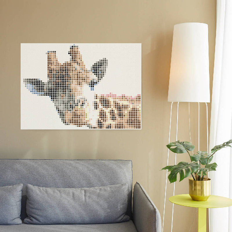 Pixelart - Klebeposter &