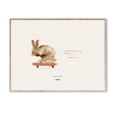 Poster 'Rocky the Rabbit'