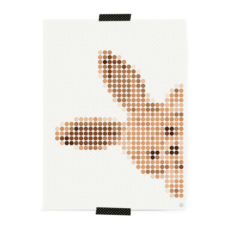 Pixelart - Klebeposter &