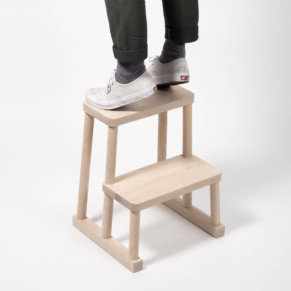 Trithocker Design Design Holz Tritthocker 'Adhoc' - edition33 – BLICKFANG Designshop