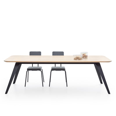 Klappbarer Esstisch 'Fold black'