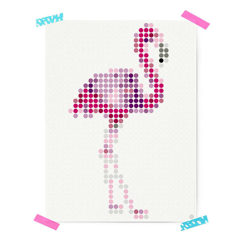 Pixelart - Klebeposter &