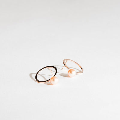 Ohrschmuck '360° mit Perle'