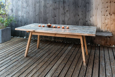 Massivholz-Tisch 'Zirbe'