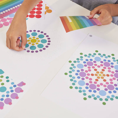 Mandala-Stickerset 'Kreative Beschäftigung'