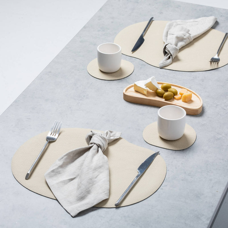 Tischset aus Leder &