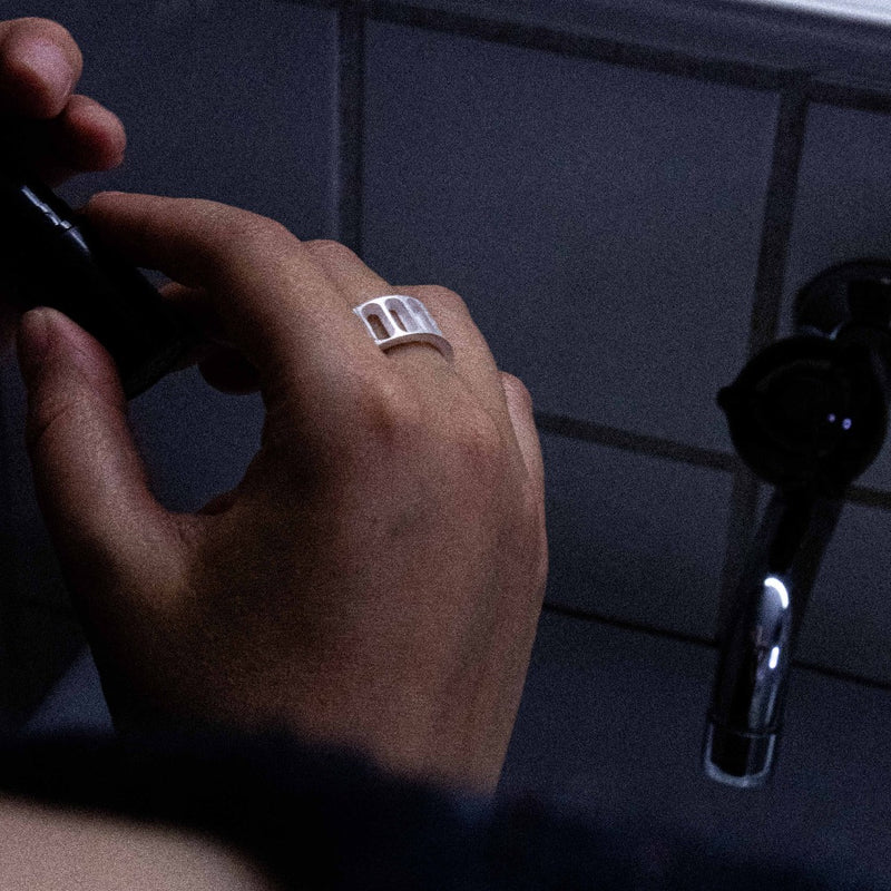 studio.drei il mago ring 925er silber 18ct Gelbgold plattiert