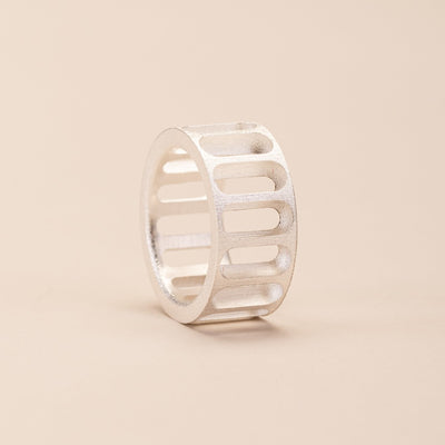 studio.drei il mago ring 925er silber 18ct Gelbgold plattiert