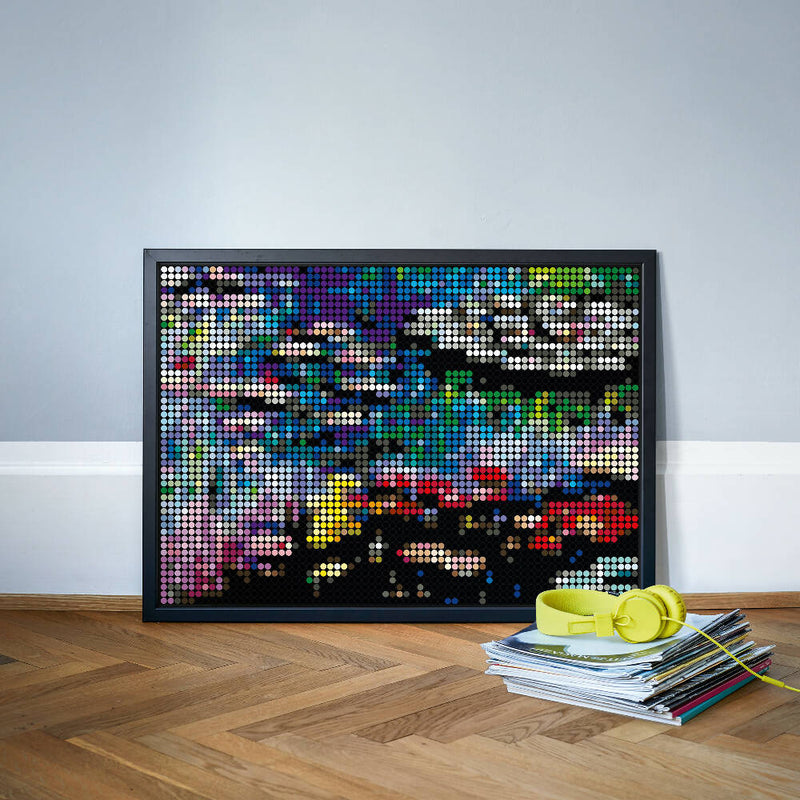 Pixelart - Klebeposter &
