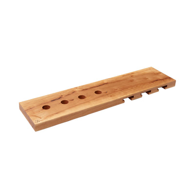 Weinregal 'Weinglas- und Flaschenregal aus Holz'