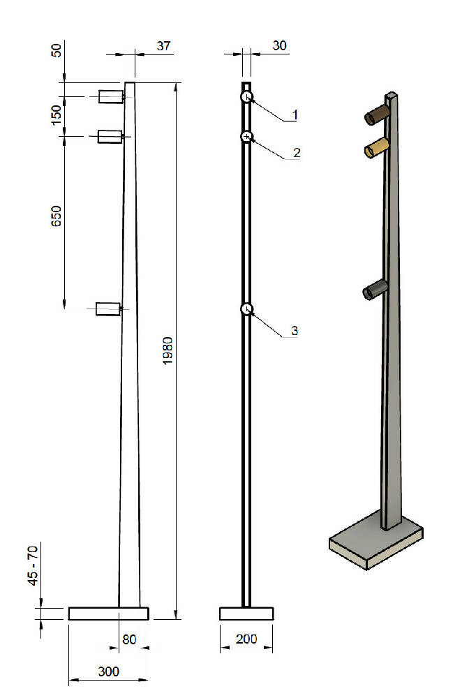 Stehlampe &