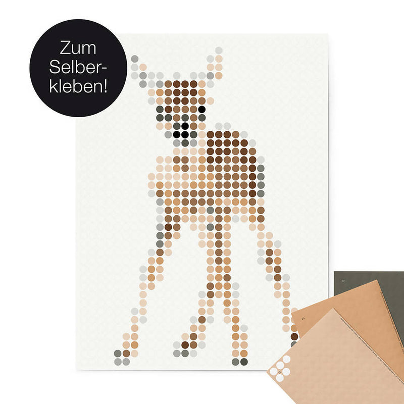 Pixelart - Klebeposter &