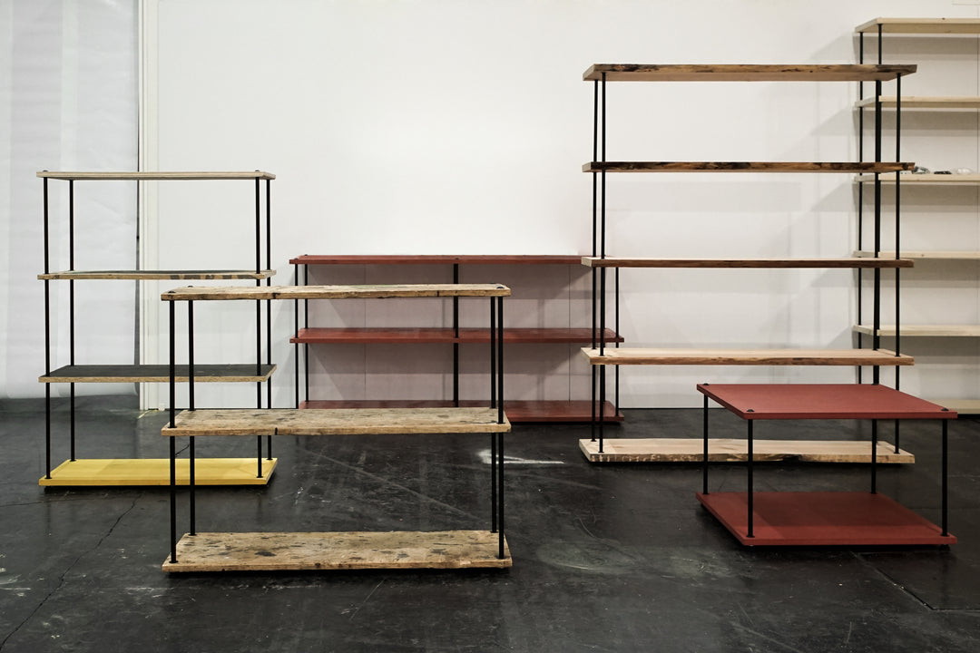 STIKADO PLUS 4 - shelf construction kit - extension | Jakob Schenk