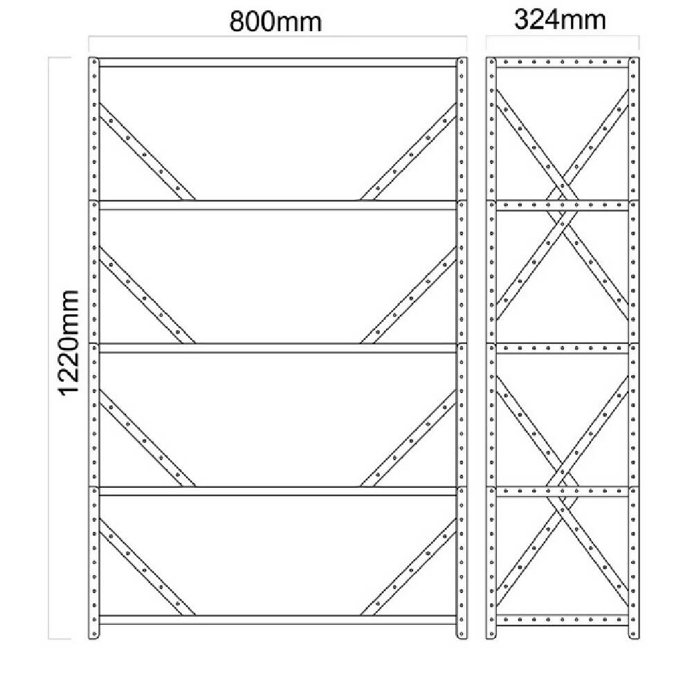 Truss Shelf Rack Design Regal 'Truss Shelf' - Son of Nils – BLICKFANG Designshop